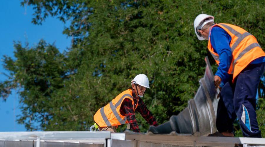 Professional metal roof installation in Dickinson, AL